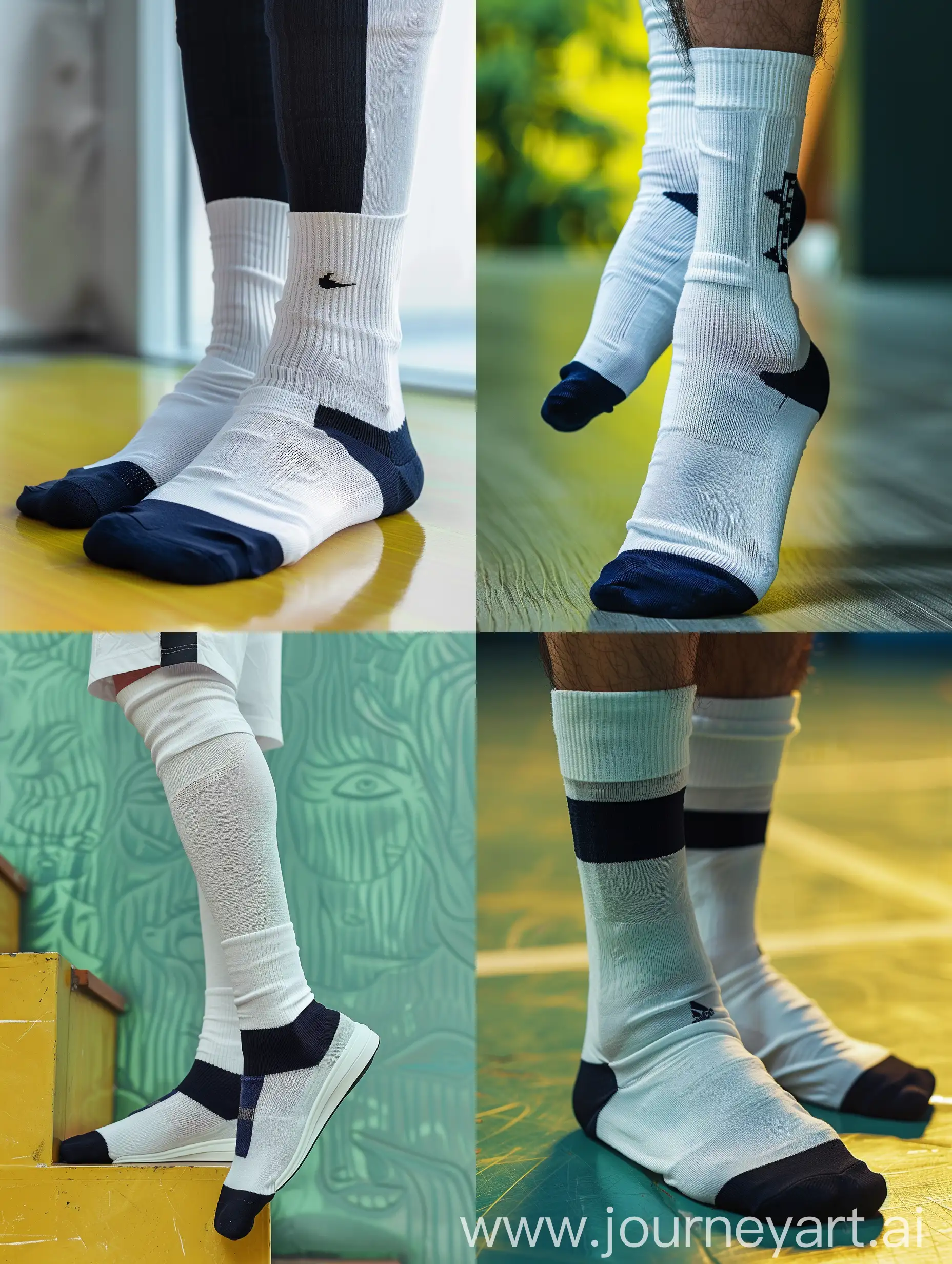 Professional-Sports-Socks-Design-with-Fashionable-Style