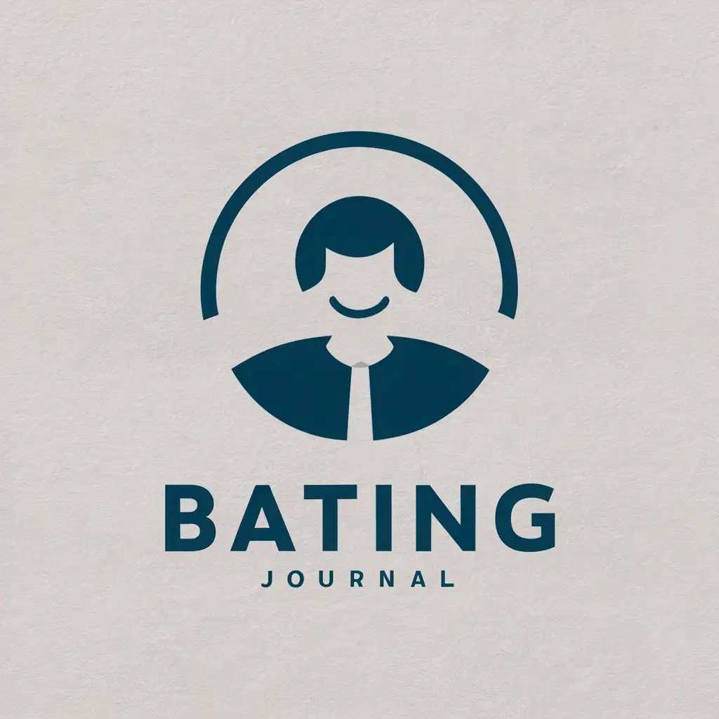 LOGO-Design-for-Bating-Journal-Minimalistic-Happy-Person-Symbol-in-Finance-Industry