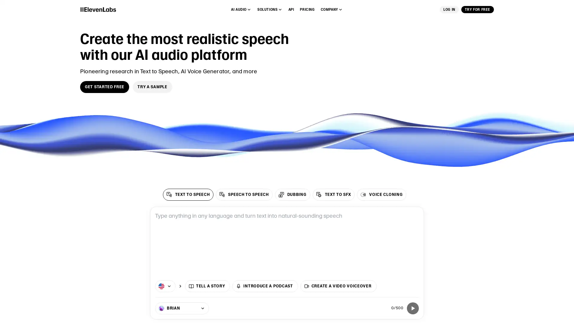 Revolutionize audio with realistic, versatile AI-generated speech.