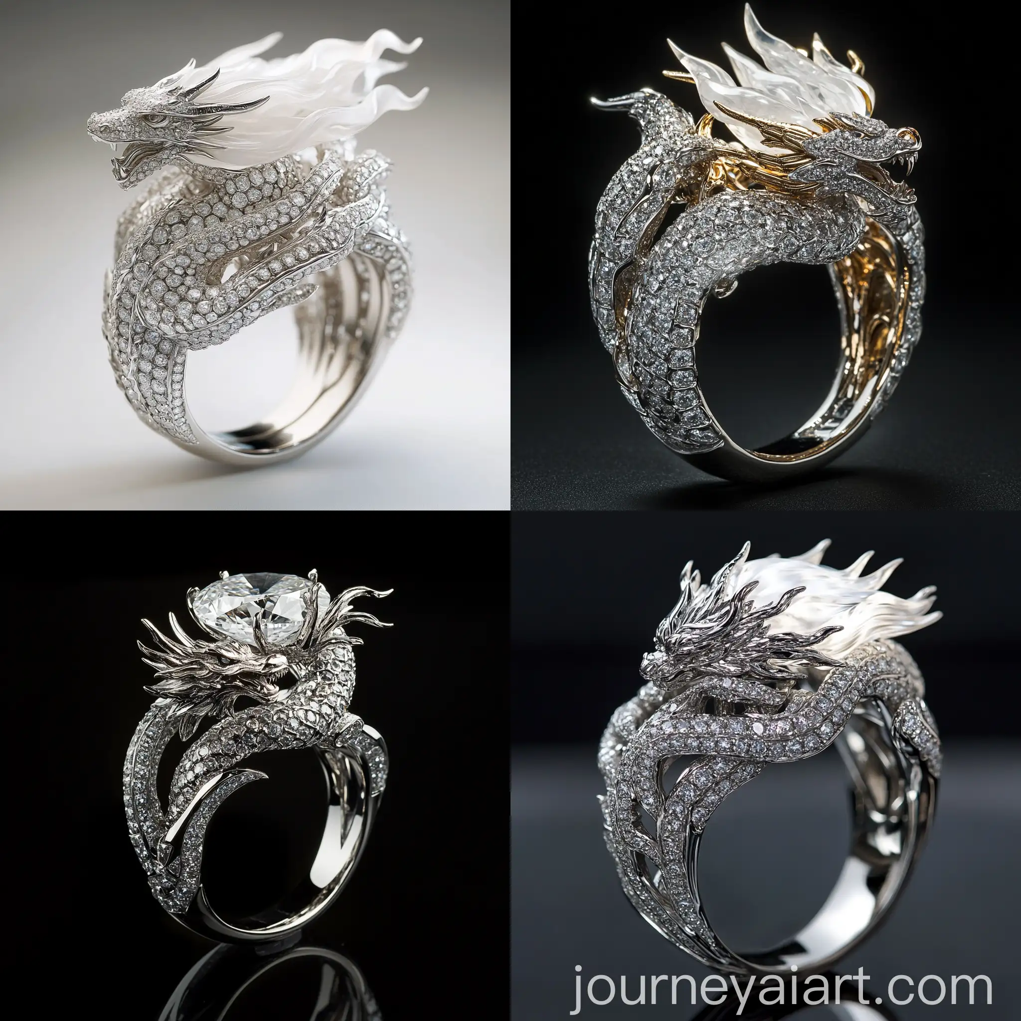 Dragon-Embracing-Diamond-Ring-with-White-Flame