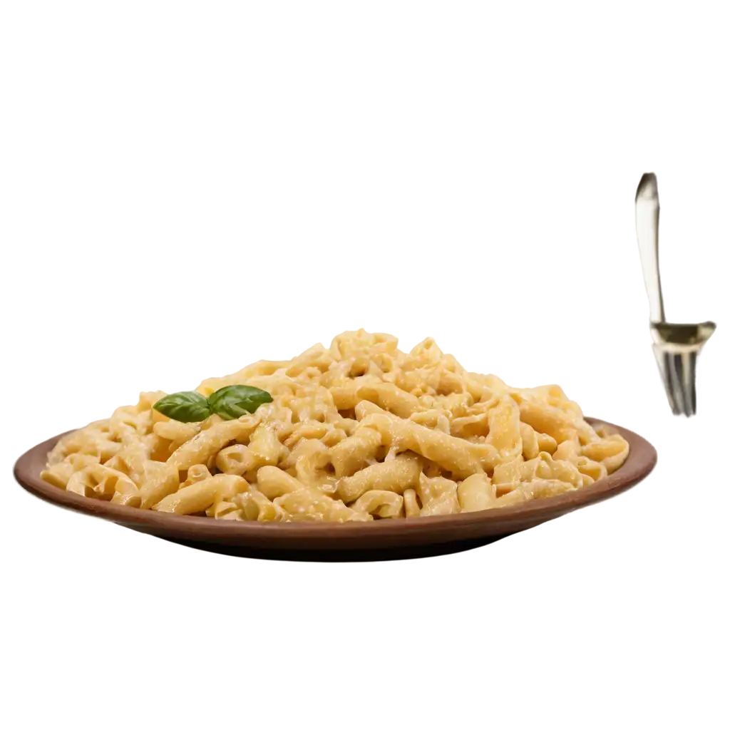 Delicious-Pasta-on-a-Plate-PNG-HighQuality-Image-for-Culinary-Content