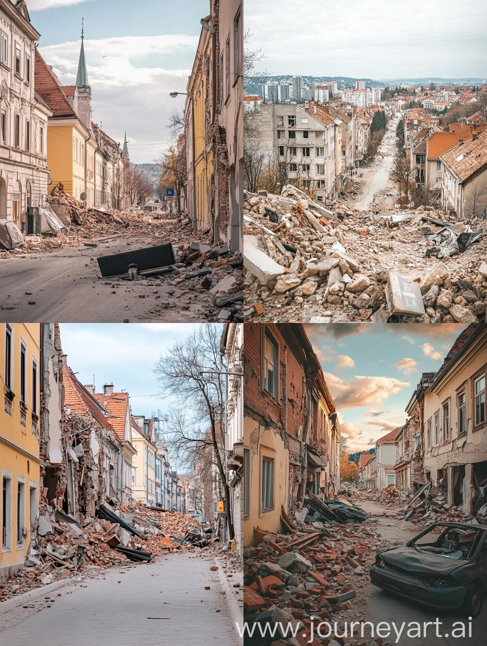 Zagreb-Aftermath-of-61-Magnitude-Earthquake-March-2020