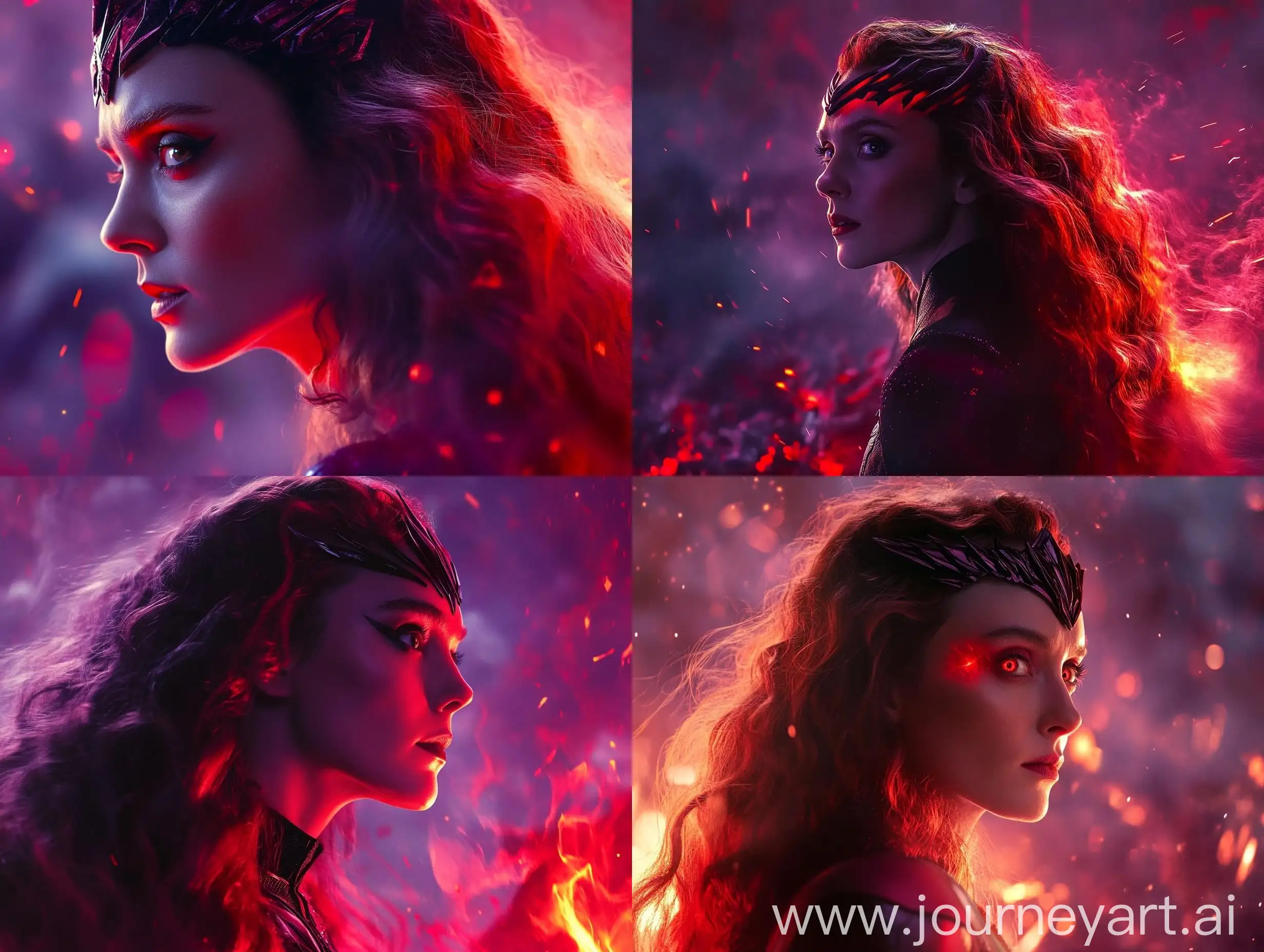 Scarlet-Witch-Emma-Watson-in-Cinestil-CloseUp-Magical-Battle-Scene