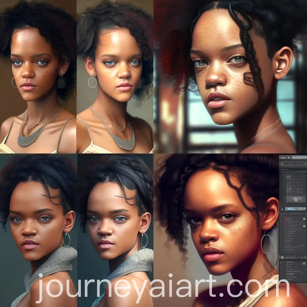 Photorealistic-Rihanna-Portrait-in-High-Definition
