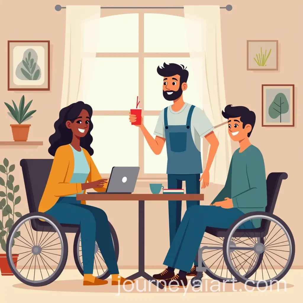Three-People-from-the-Society-of-Disabled-and-Wheeled-People-in-a-Cozy-Office-Setting