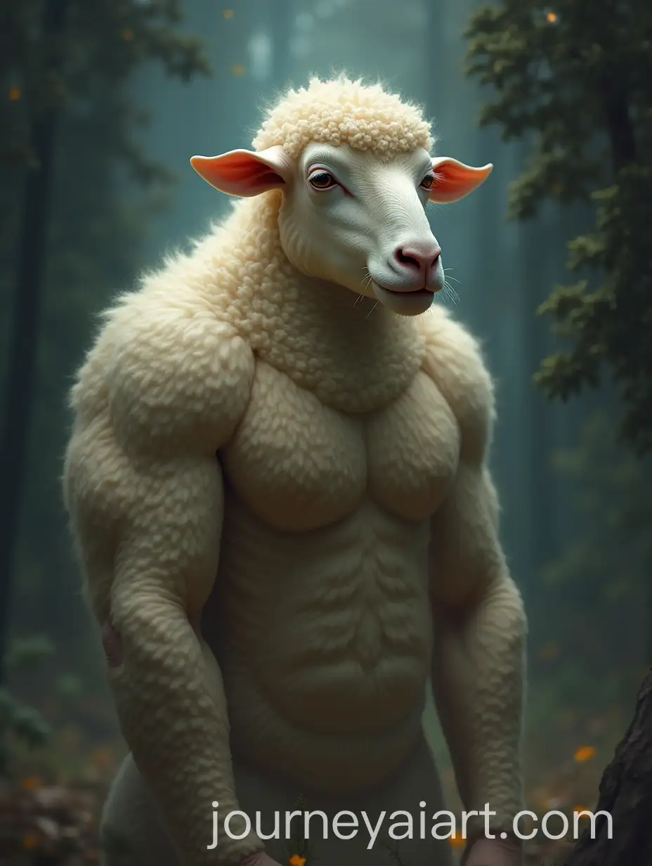 Mystic-Muscular-Sheep-with-Astral-Glow