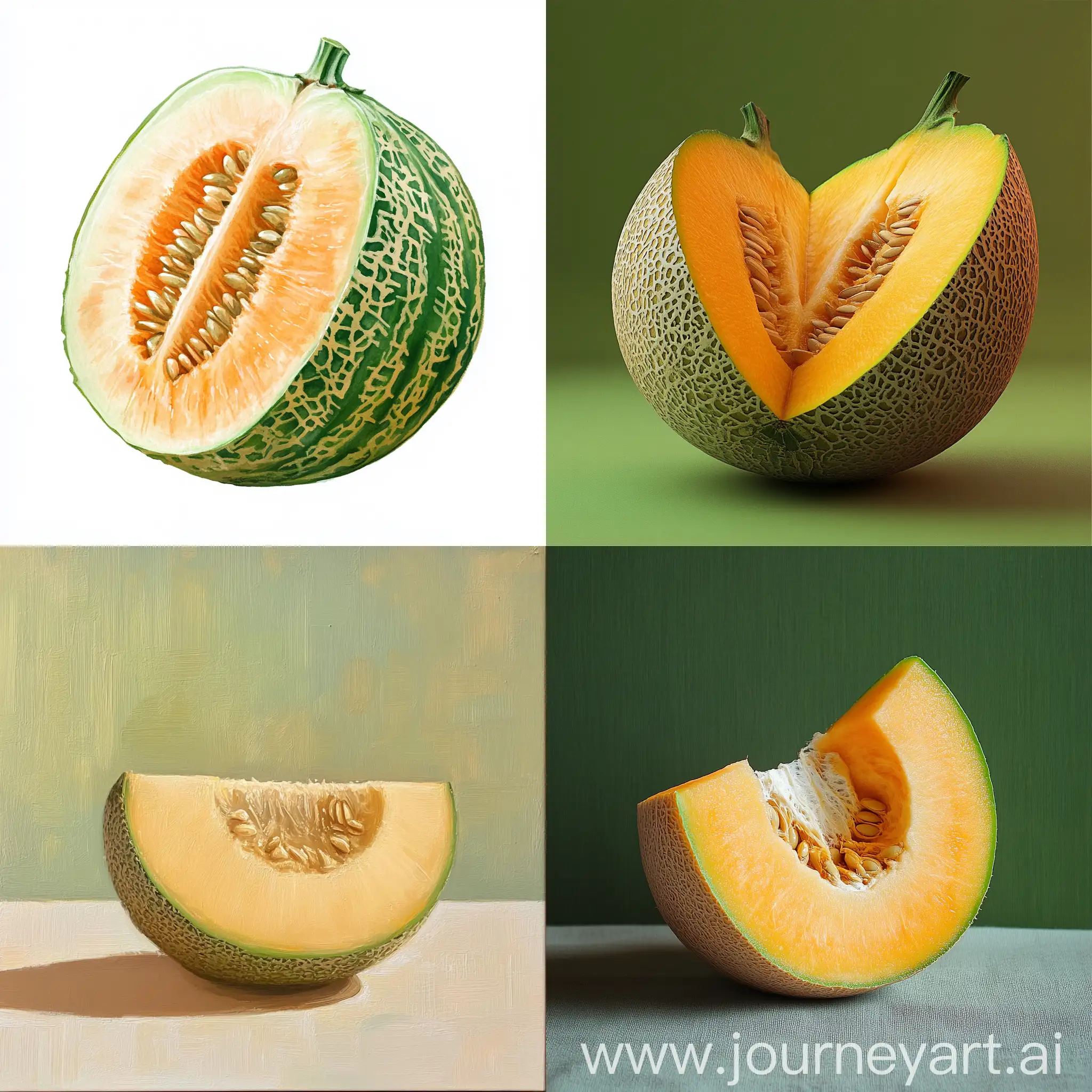 Vibrant-and-Fresh-Whole-Melon-in-a-Studio-Setting