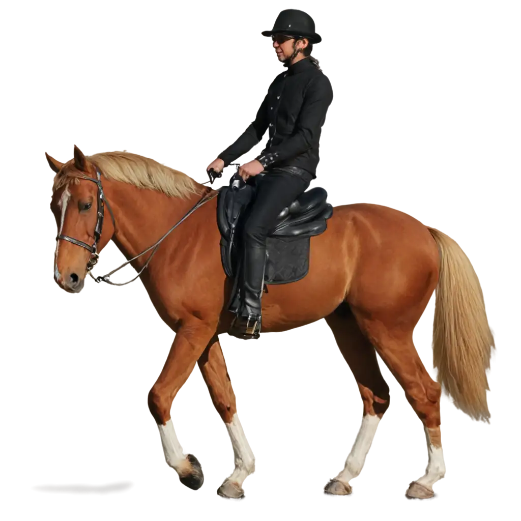 Cat-on-Horse-PNG-Image-HighQuality-Transparent-Artwork-for-Versatile-Use