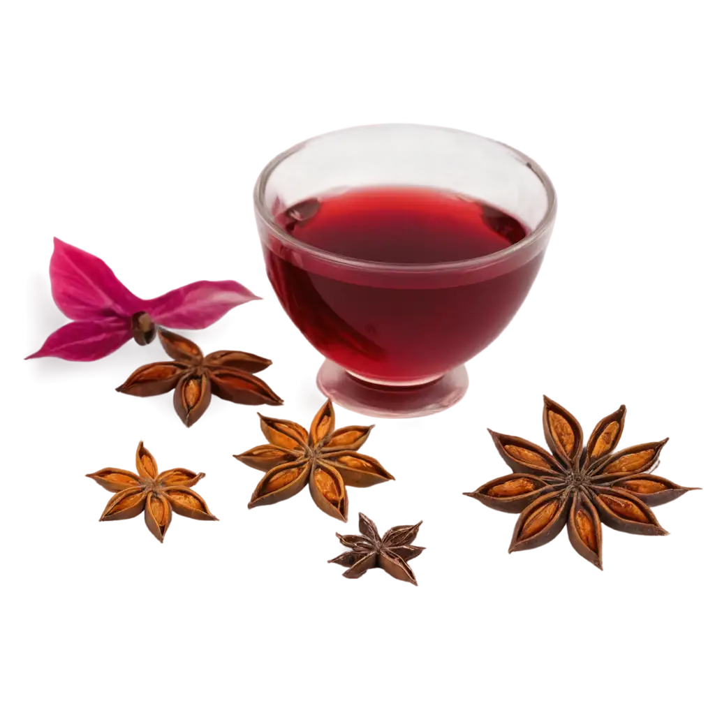 Medicinal-Hibiscus-Tea-with-Star-Anise-HighQuality-PNG-for-Health-and-Wellness-Content