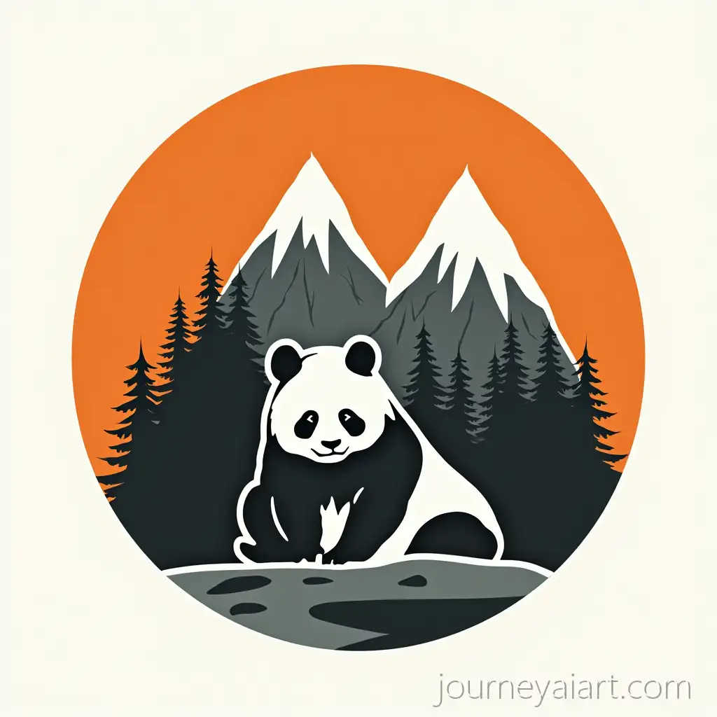 Mountain-Panda-Emblem-with-StylizedMountain-Panda-Emblem-Mountains-and-Forest-Design