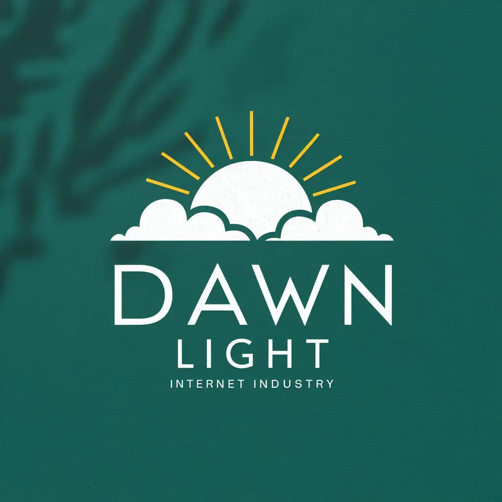 LOGO-Design-for-Dawn-Light-Minimalistic-Dawn-Sky-Vector-Symbol-for-Internet-Industry