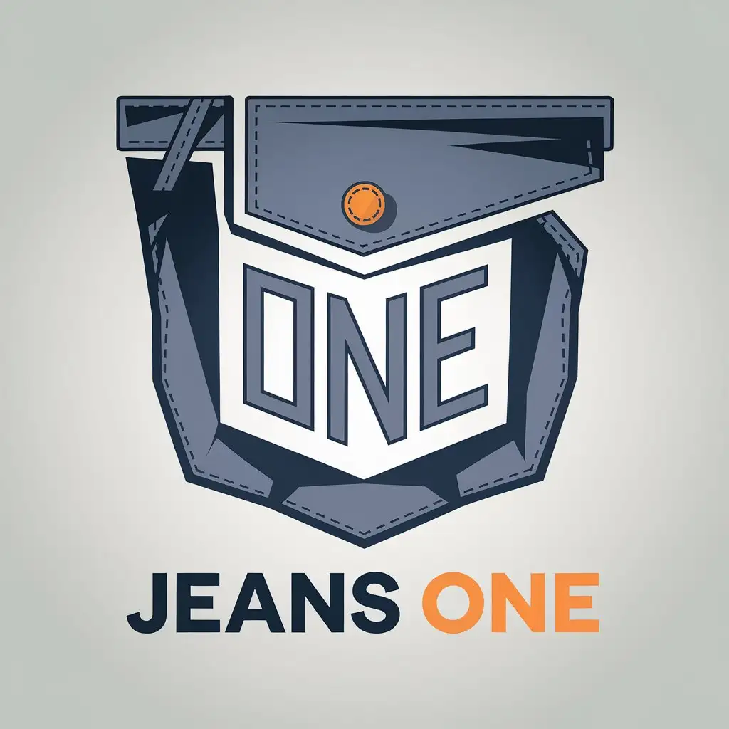 LOGO-Design-for-Jeans-One-Vector-Logo-with-FashionInspired-Symbolism-on-a-Clear-Background