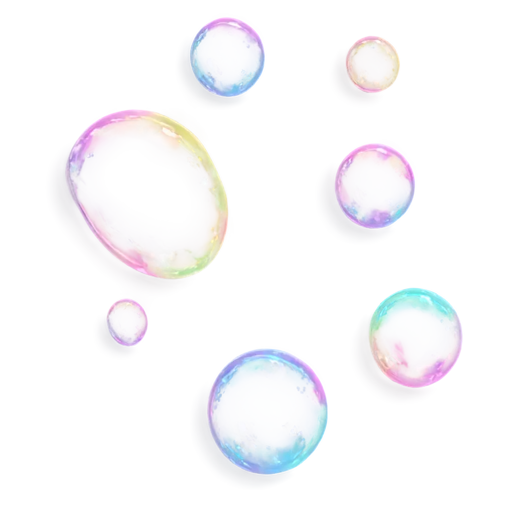 soap bubbles