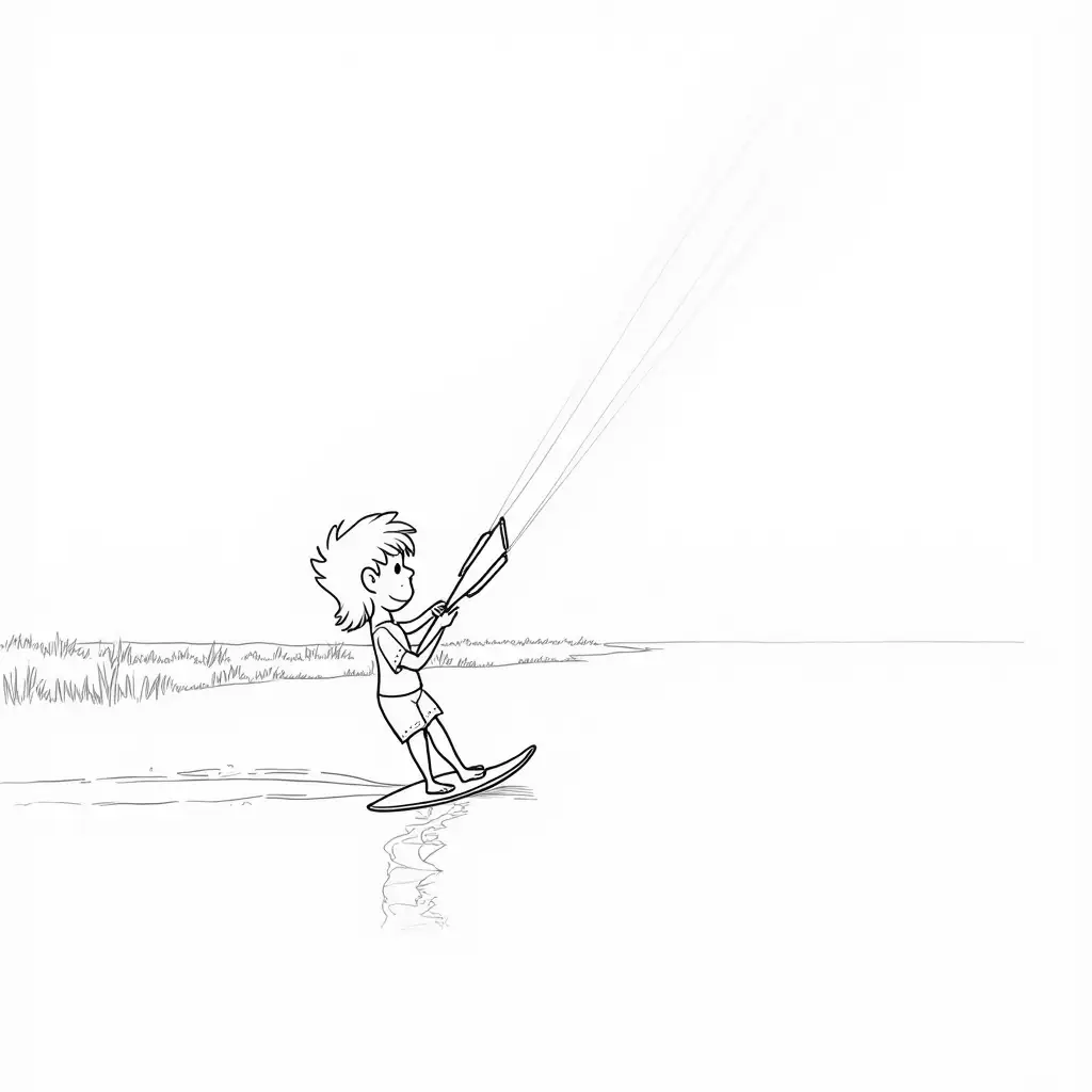 Cartoon-KiteSurfer-Coloring-Page-for-Kids