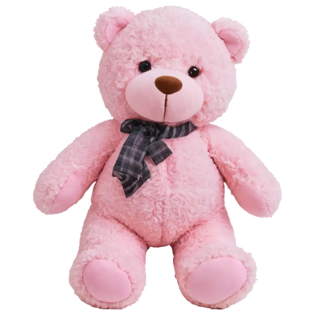 Cute-Teddy-Bear-in-Pink-PNG-Perfect-for-Various-Creative-Projects