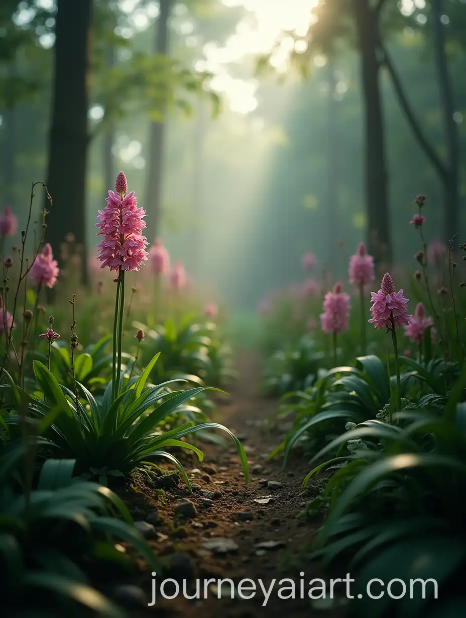 Hidden-Cataleya-Orchid-in-Weedy-Garden-with-UltraRealistic-Details