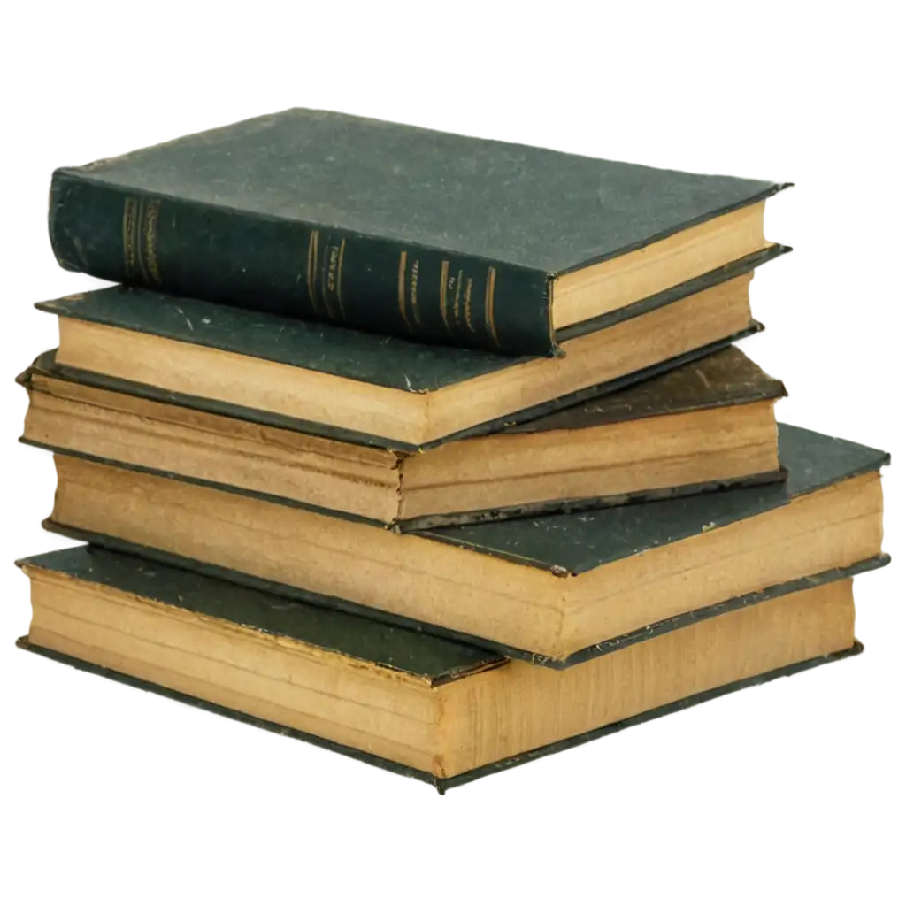 HighQuality-PNG-Image-of-a-Pile-of-Old-Books-Ideal-for-Digital-Archiving-and-Bookstore-Websites