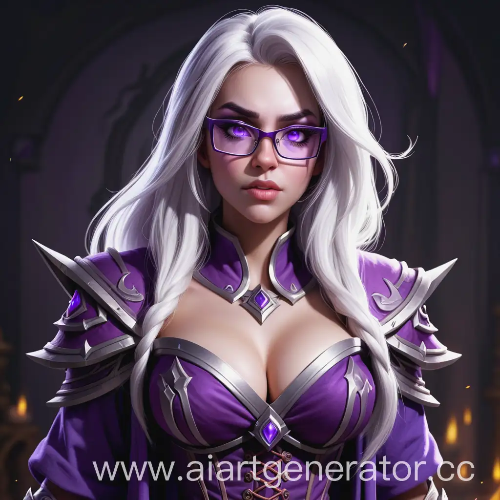 Surprised-Woman-in-Magical-Purple-Robe-World-of-Warcraft-Style