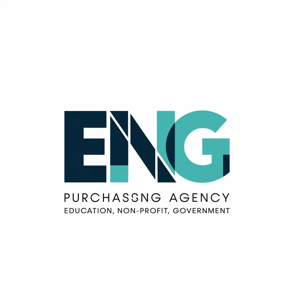 LOGO Design for ENG Purchasing Moderate Vector Design with Clear Background