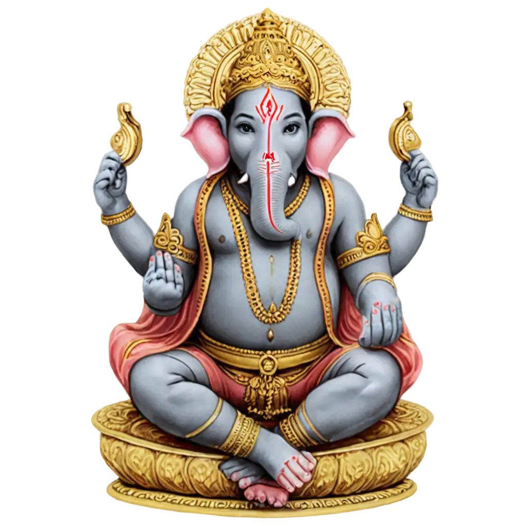 Lord-Ganesha-PNG-Image-A-Sacred-Representation-in-HighQuality-Format-for-Digital-and-Print-Use