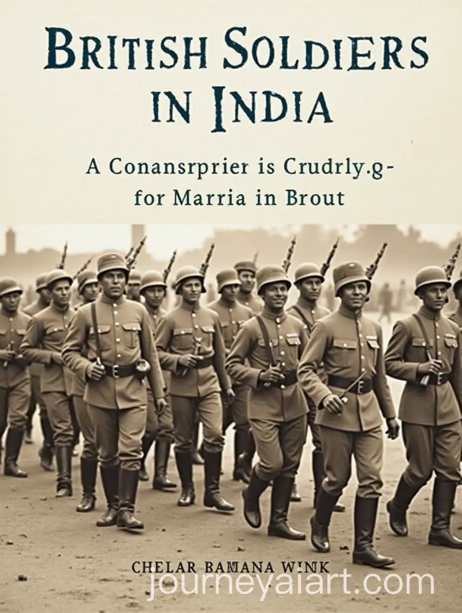 British-Soldiers-in-Colonial-India-Military-Camp-or-Parade