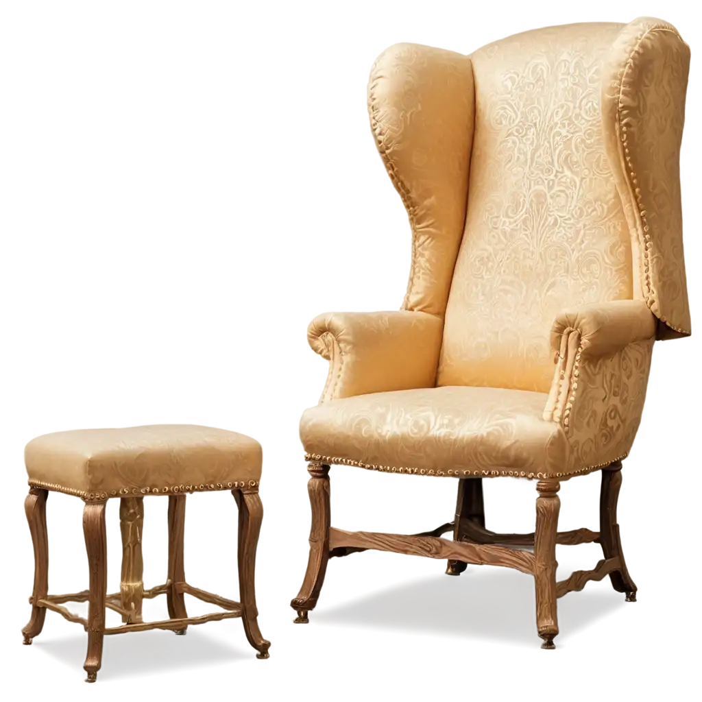 Luxurious-Fabric-PREMIUM-CART-High-Back-Throne-Chair-with-Special-WingsPNG-Image-Usage-Analysis-PNG-Image-for-Premium-Designs
