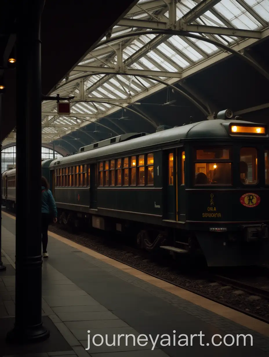 Historic-Antique-Train-Station-with-Vintage-Architecture