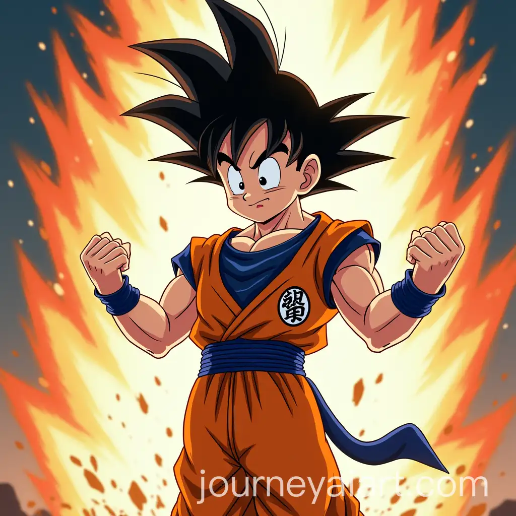 Gohan-Transforming-into-Super-Saiyan-5-in-Dynamic-Action