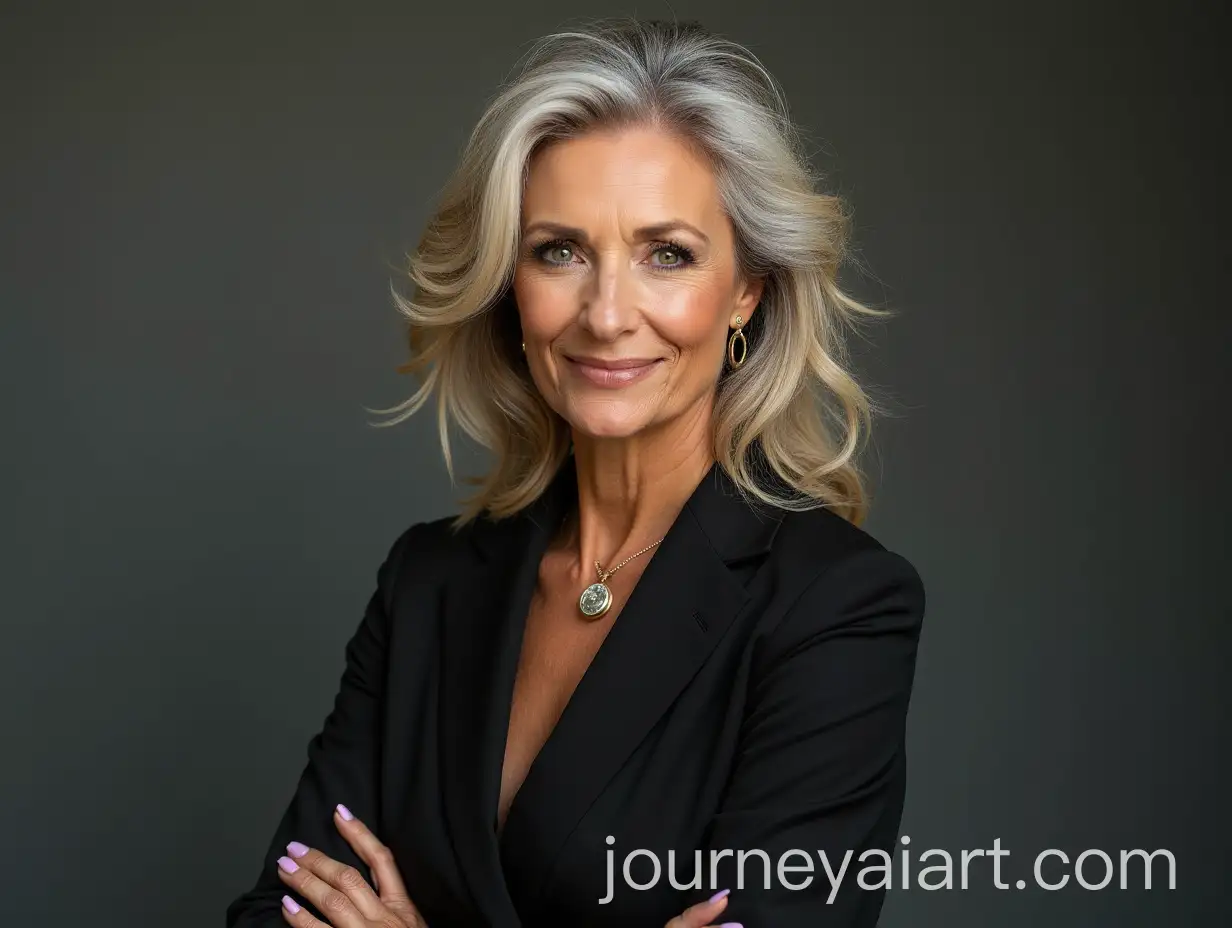 Elegant-Mature-Woman-in-Fashionable-Outfit-Portrait