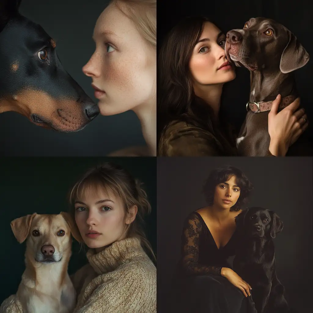 Woman-Modeling-Herself-to-Look-Like-Her-Dog
