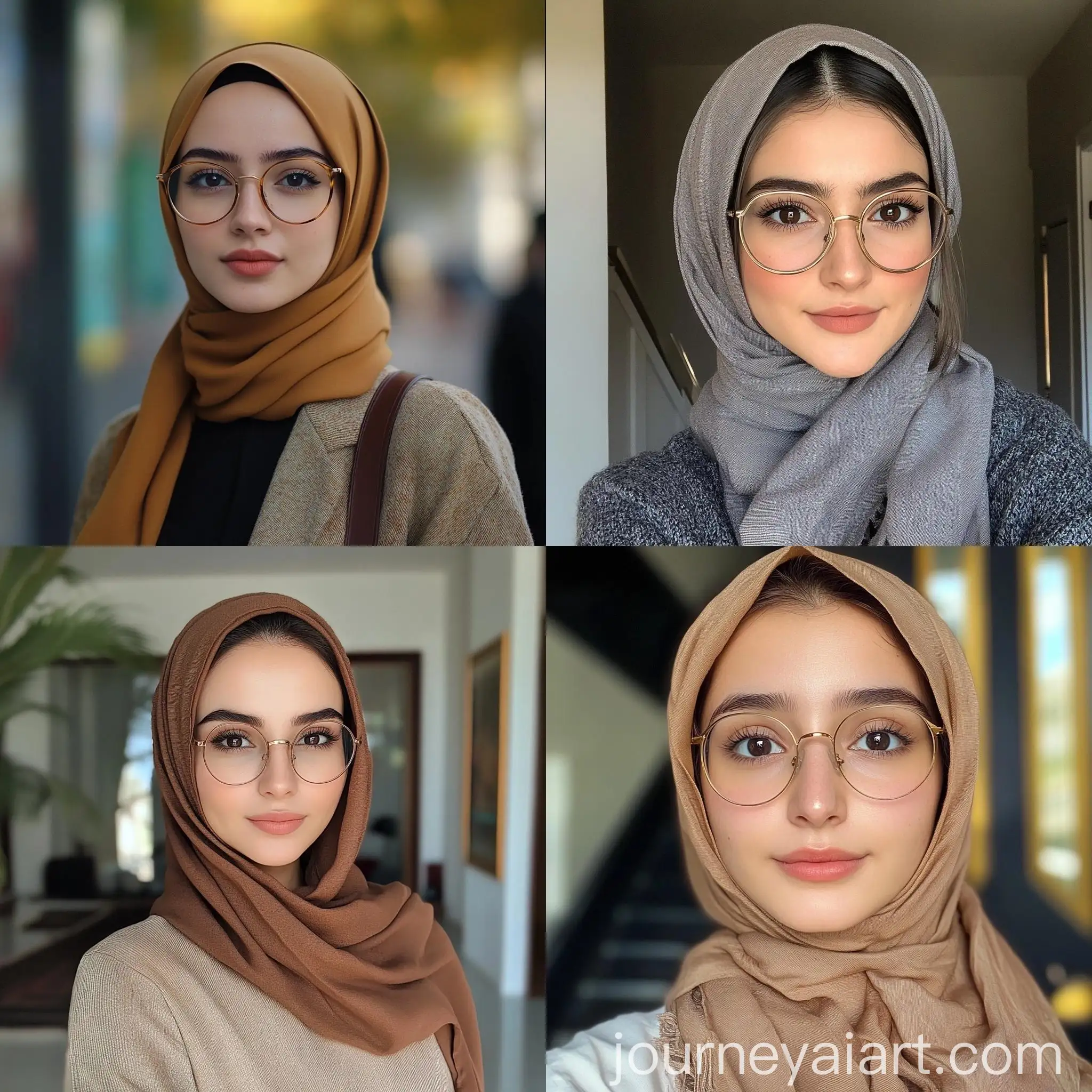 Young-Female-Teacher-in-Glasses-and-Hijab-Portrait