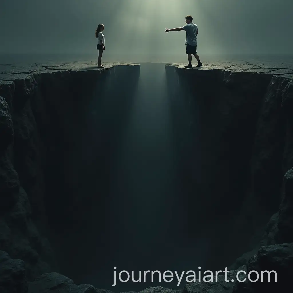 A-Moment-of-Hope-Girl-Facing-Depression-with-a-Hand-Reached-Out-for-Support