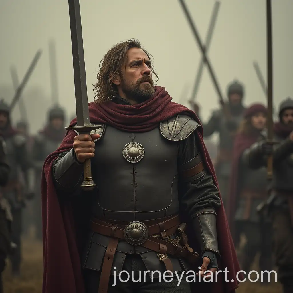 Man-Dying-in-War-with-Sword-in-Hand