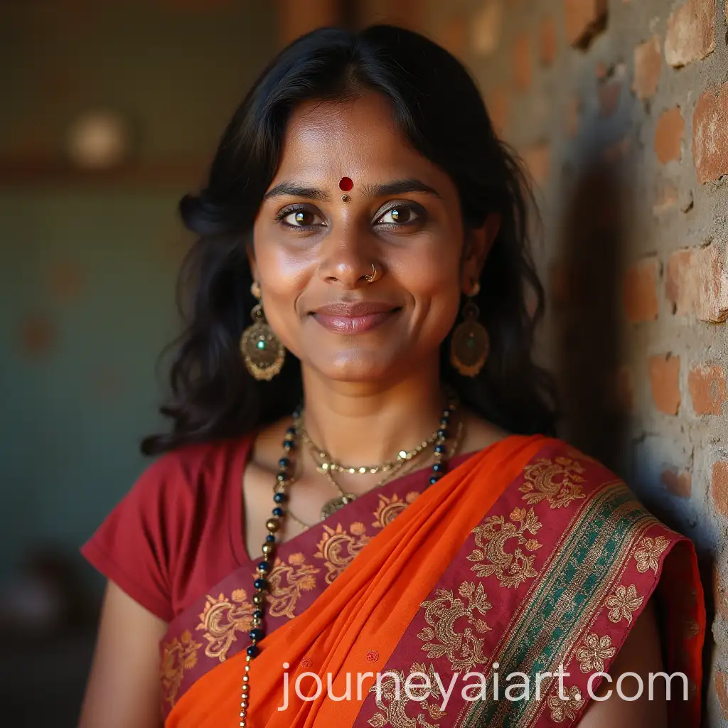 Indian-Women-in-Traditional-Attire-with-Cultural-Elements