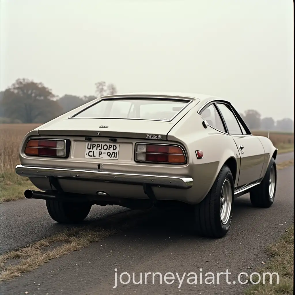 1974-Toyota-Celica-GT-Coupe-with-Ford-Capri-GT-Roof-Fastback-Rear-View