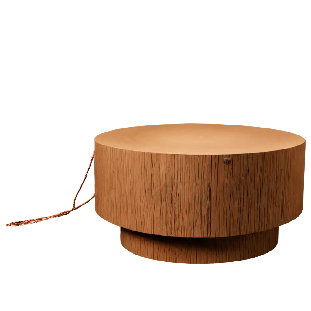 Round-Wooden-Podium-PNG-HighQualityPNG-Image-Optimization-Transparent-Image-for-Versatile-Use