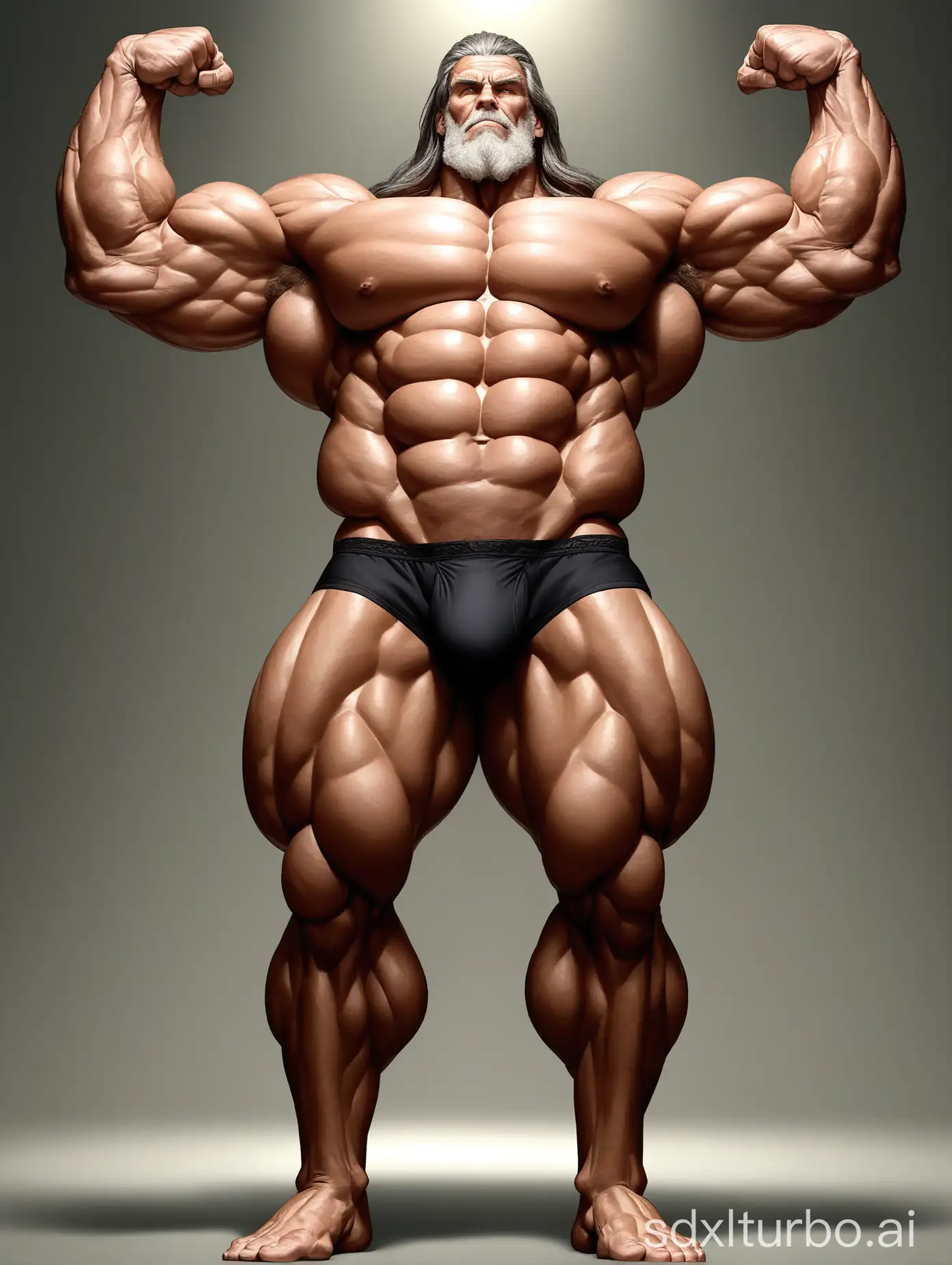 Imposing-Elderly-Giant-Displaying-Muscular-Physique