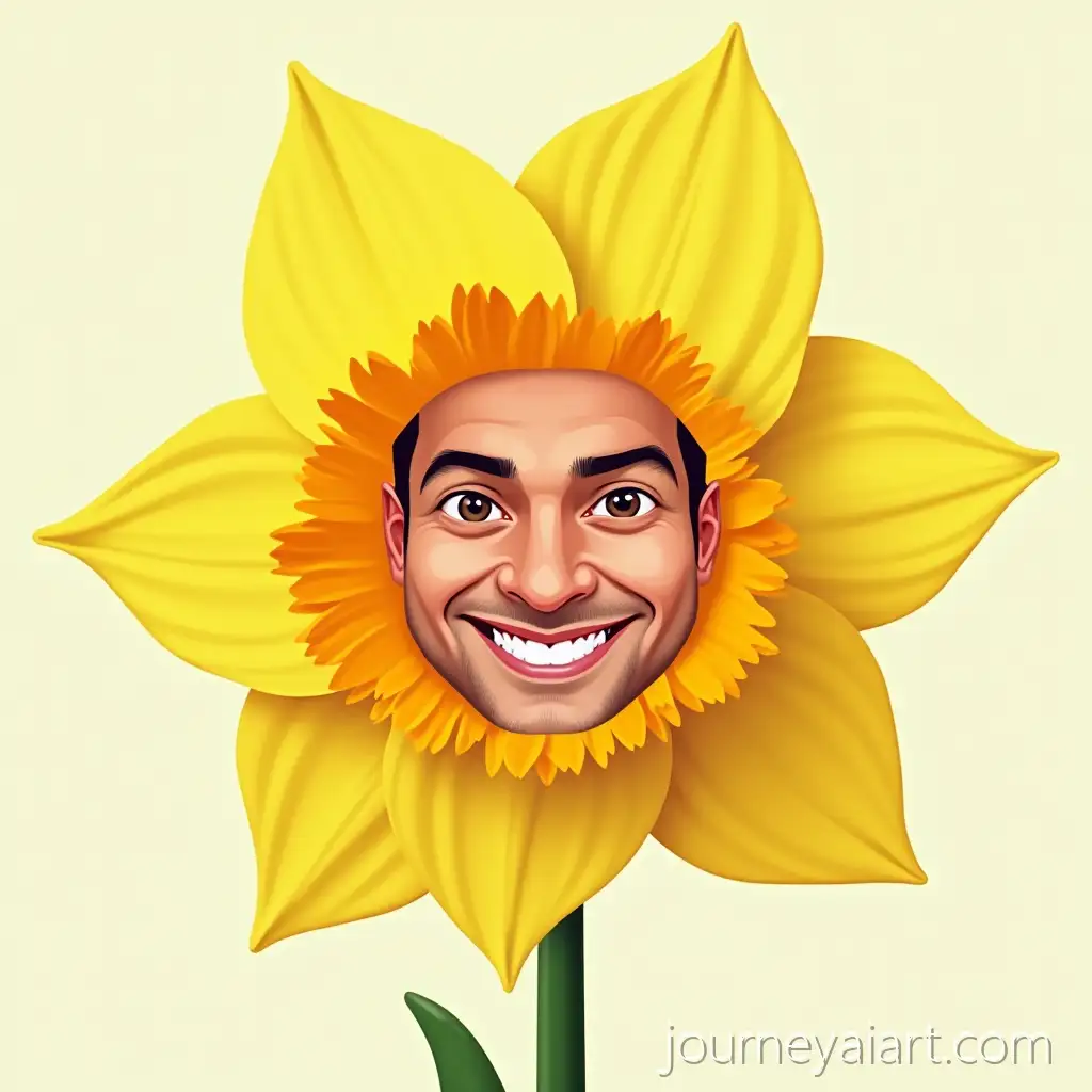 Daffodil-Flower-with-Mans-Face-and-SAI-Image-Prompt-Expansionly-Smile-for-Social-Media