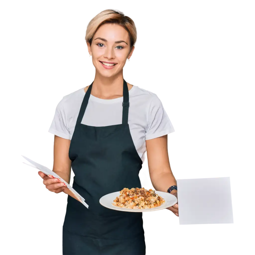 Consulting-a-Menu-and-Recipe-PNG-A-Visual-Representation-of-Culinary-DecisionMaking