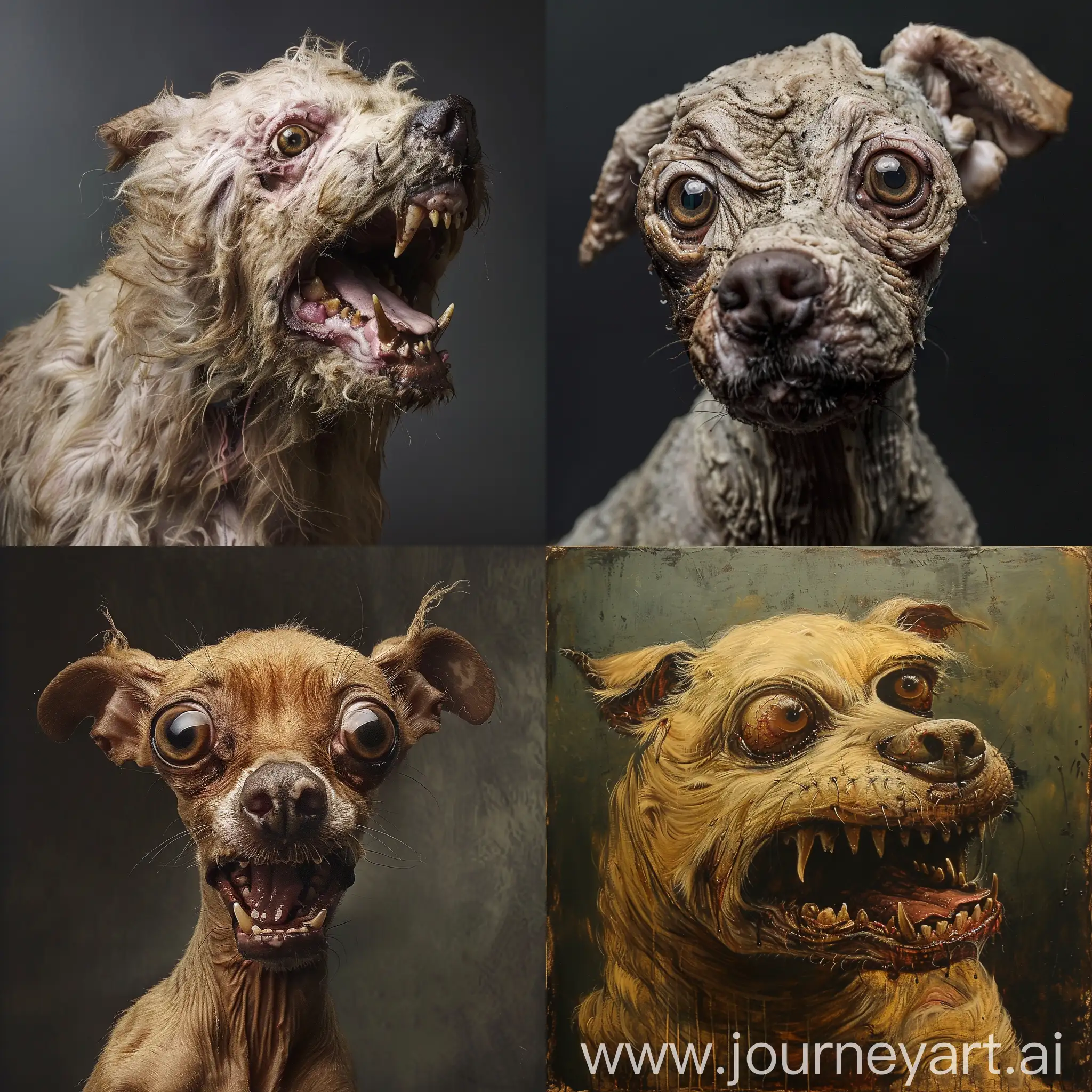 Quirky-Ugly-Dog-Portrait-with-Unique-Features