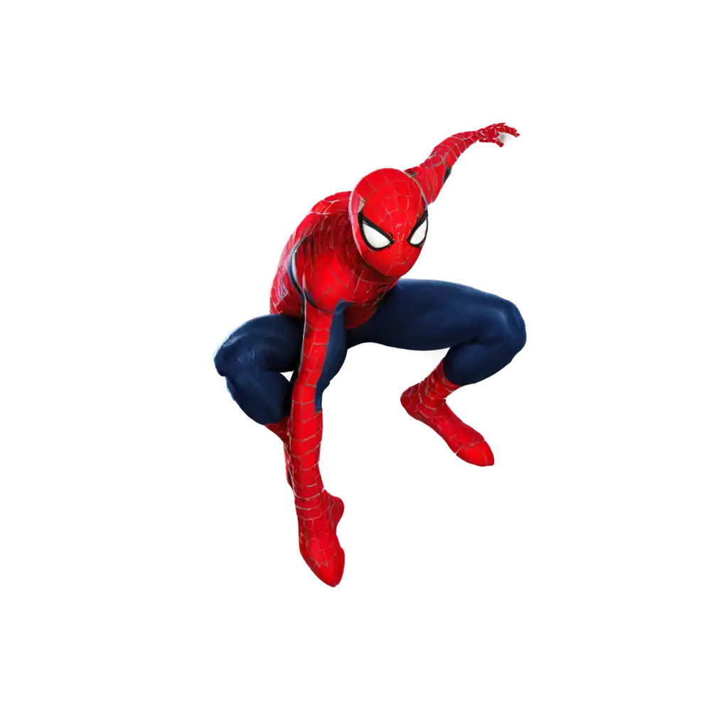 Spiderman-PNG-Image-Captivating-Superhero-Art-for-Online-Marvel-Fans