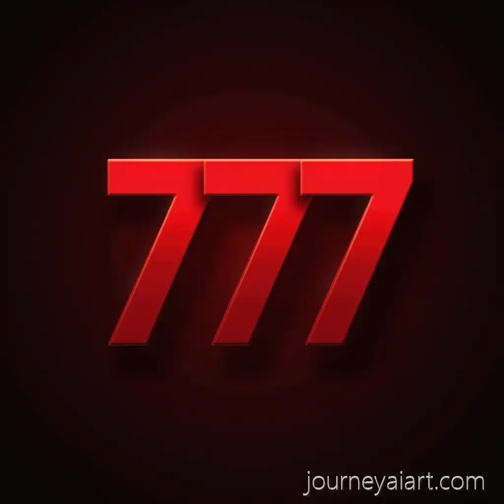 New-Year-Inspired-Logo-with-Skewed-Red-777New-Year-777-Logo-Design