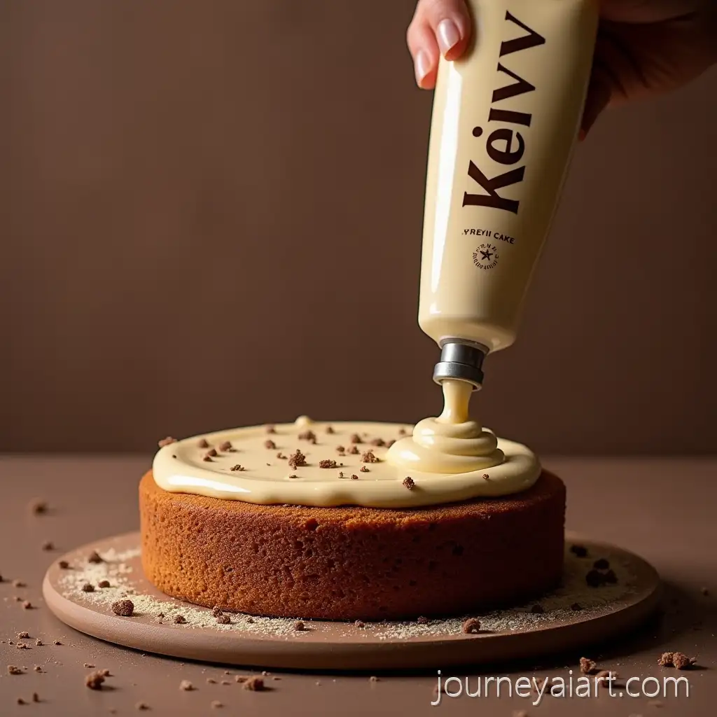 Freshly-Made-Kiev-Cake-with-Cream-Filling-in-CozyKiev-cake-with-cream-Kitchen