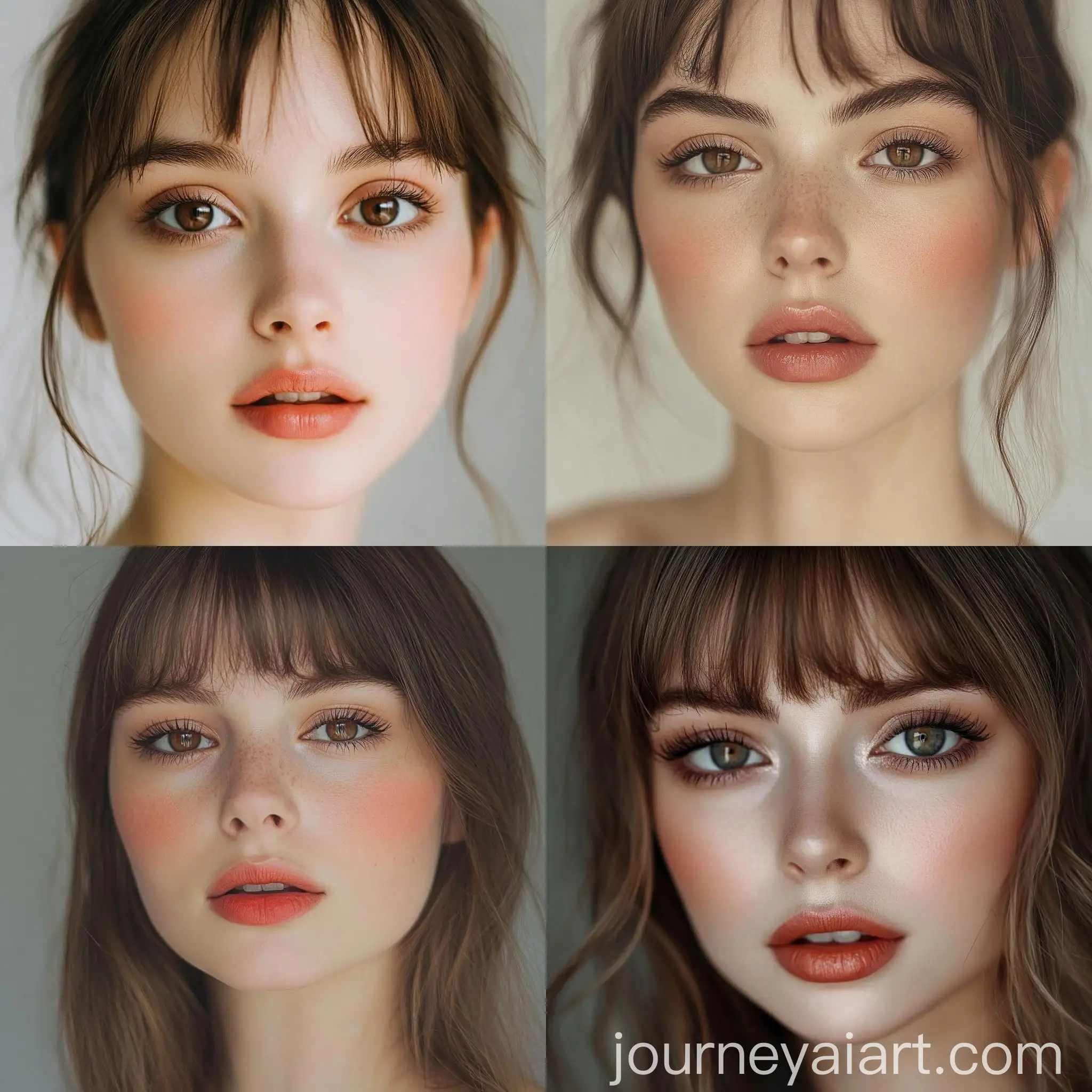 Elegant-Young-Woman-with-Natural-Makeup-and-Soft-Red-Lips