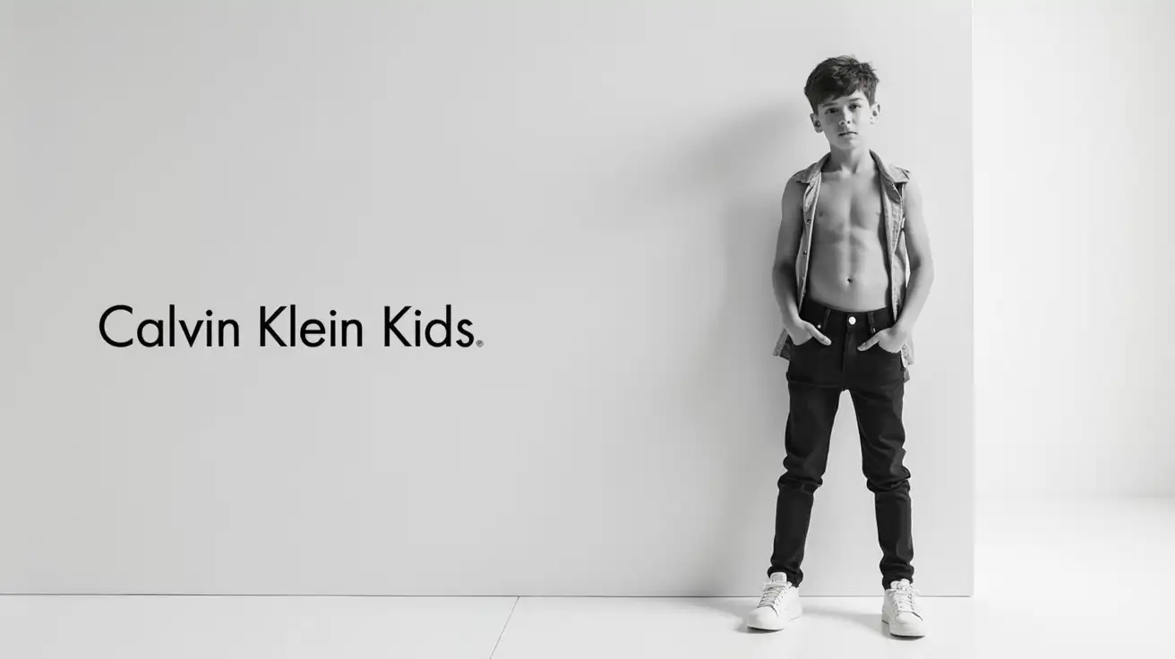 Confident-Teen-Model-in-Calvin-Klein-Kids-Campaign