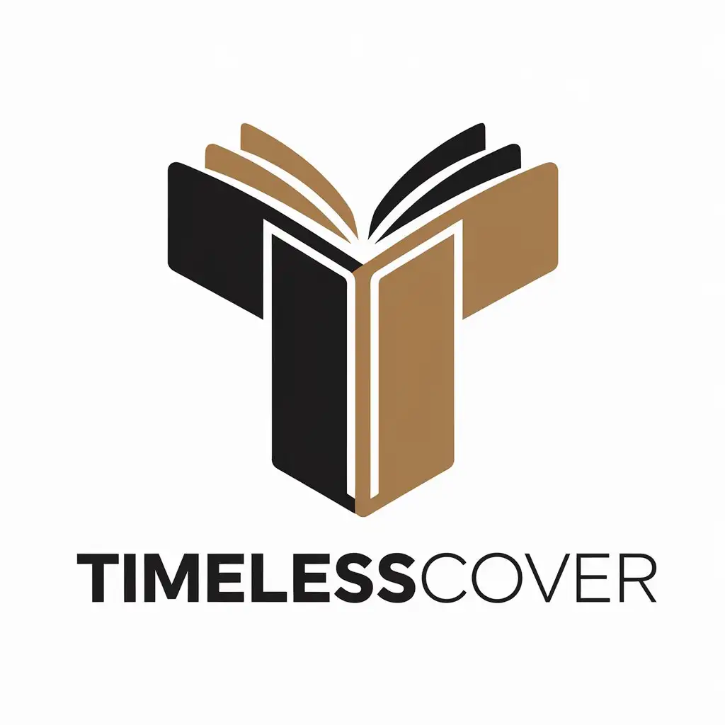 LOGO Design for TimelessCover Vector Logo with TS Symbol and Clear Background