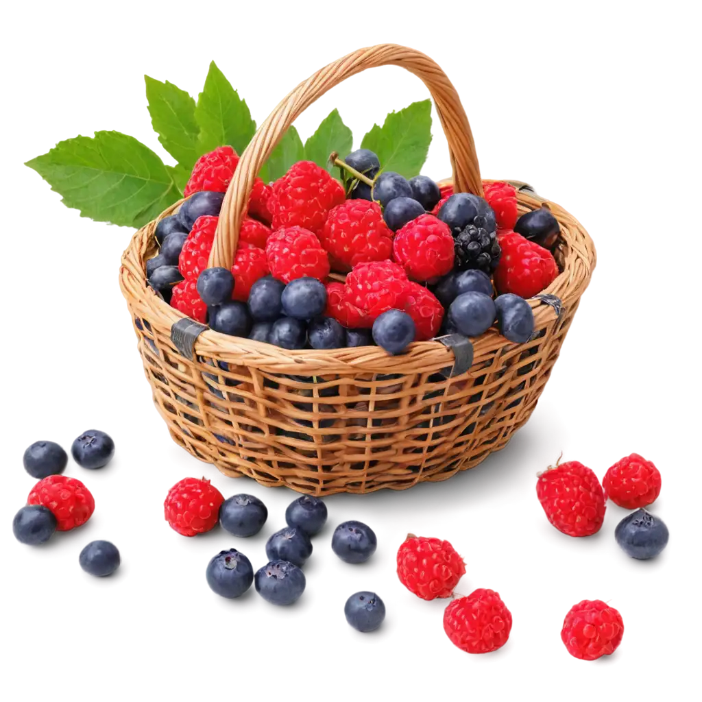 Fresh-and-Vibrant-Juicy-Berries-PNG-A-Feast-for-the-Eyes-and-Taste-Buds