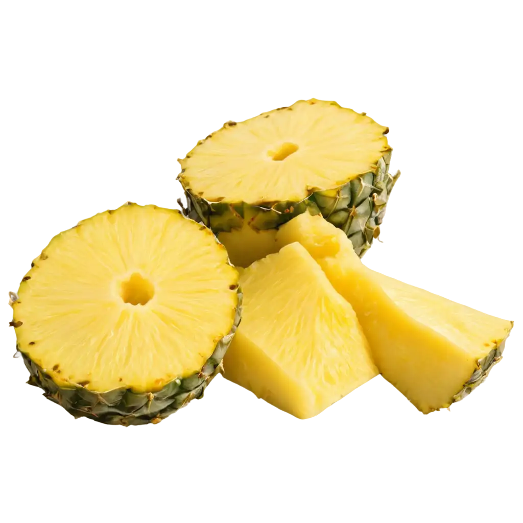 Premium-Pineapple-Slice-PNG-Image-HighQuality-Transparent-Format-for-Versatile-Use