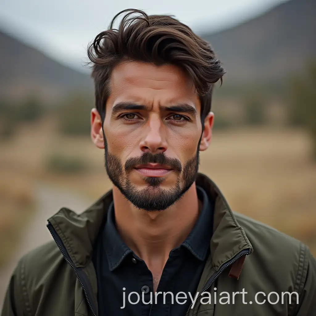 Portrait-of-a-Man-in-a-Stylish-Setting