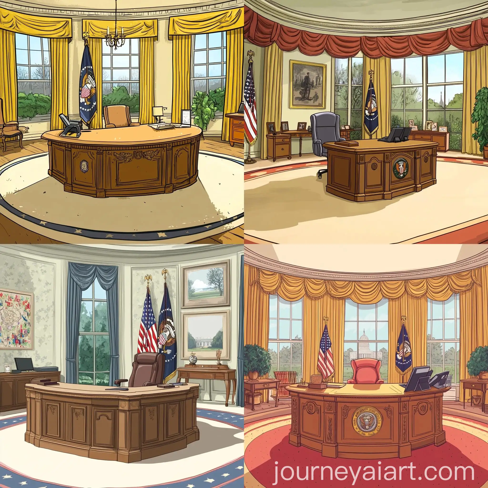 Cartoon-Oval-Office-Interior-with-Modern-Design-Elements
